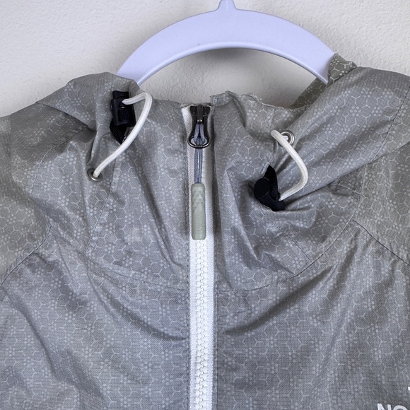 THE NORTH FACE 'Cloud Venture' Pack-Away Gray Rain Jacket / Size Women's Small - Picture 7 of 13